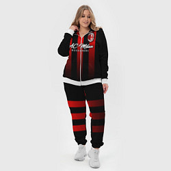 Женский 3D-костюм AC Milan, цвет: 3D-белый — фото 2