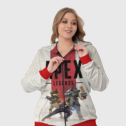 Женский 3D-костюм Apex Legends, цвет: 3D-красный — фото 2