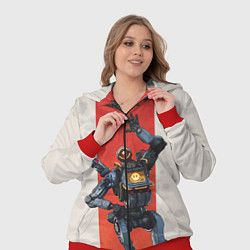 Женский 3D-костюм Apex Legends: Pathfinder, цвет: 3D-красный — фото 2
