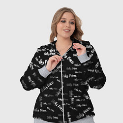 Женский 3D-костюм Sally Face: Black Pattern, цвет: 3D-меланж — фото 2