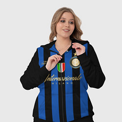 Женский 3D-костюм Internazionale Milano, цвет: 3D-черный — фото 2