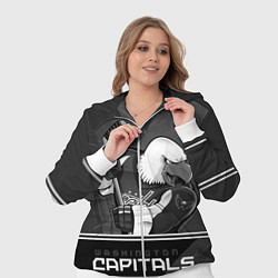 Женский 3D-костюм Washington Capitals: Mono, цвет: 3D-белый — фото 2