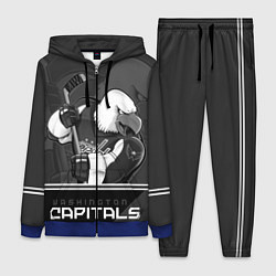 Женский 3D-костюм Washington Capitals: Mono, цвет: 3D-синий