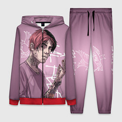 Женский 3D-костюм Lil Peep, цвет: 3D-красный