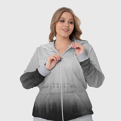 Женский костюм Death Stranding Лес / 3D-Меланж – фото 3