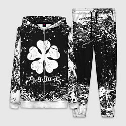 Женский 3D-костюм ЧЁРНЫЙ КЛЕВЕР, цвет: 3D-белый