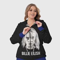 Женский 3D-костюм BILLIE EILISH, цвет: 3D-синий — фото 2