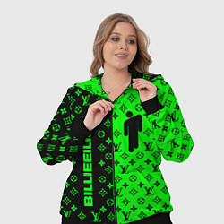 Женский 3D-костюм BILLIE EILISH x LV Green, цвет: 3D-черный — фото 2