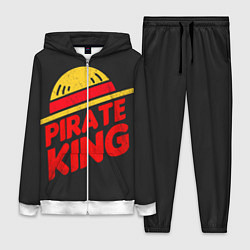 Женский 3D-костюм One Piece Pirate King, цвет: 3D-белый