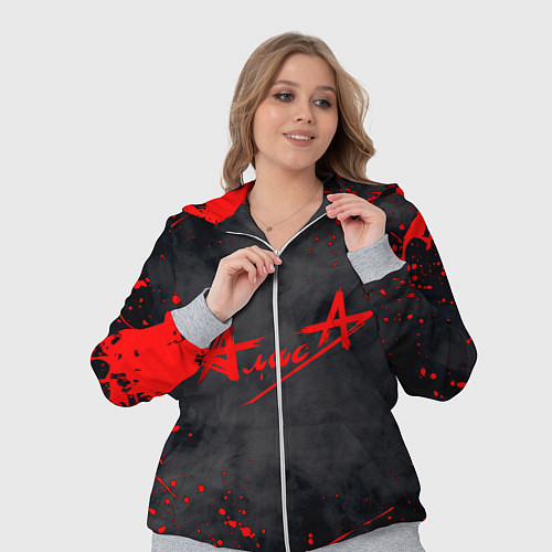 Женский костюм АлисА / 3D-Меланж – фото 3