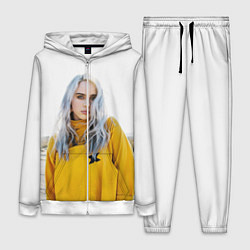 Женский 3D-костюм BILLIE EILISH, цвет: 3D-белый