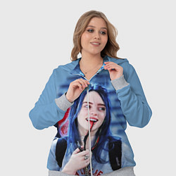 Женский 3D-костюм BILLIE EILISH, цвет: 3D-меланж — фото 2