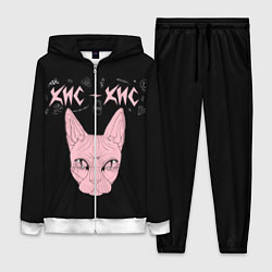 Женский 3D-костюм Кис-Кис, цвет: 3D-белый