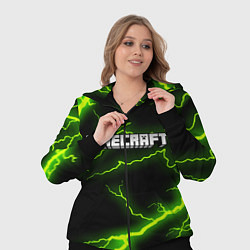 Женский 3D-костюм MINECRAFT STORM, цвет: 3D-черный — фото 2