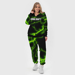 Женский 3D-костюм MINECRAFT STORM, цвет: 3D-черный — фото 2