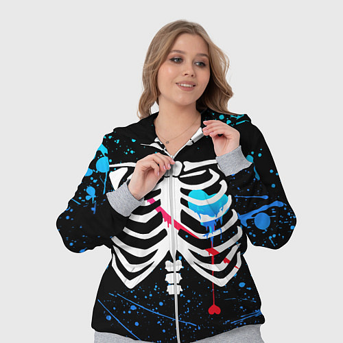 Женский костюм UNDERTALE / 3D-Меланж – фото 3