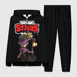 Женский 3D-костюм Мортис Brawl Stars, цвет: 3D-черный