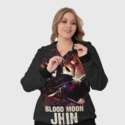 Женский 3D-костюм Jhin, цвет: 3D-черный — фото 2