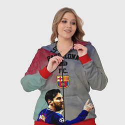 Женский 3D-костюм Messi, цвет: 3D-красный — фото 2