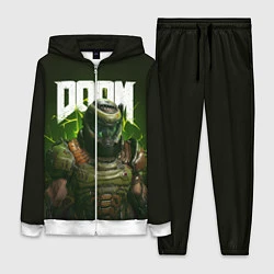 Женский 3D-костюм Doom Eternal, цвет: 3D-белый