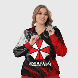 Женский 3D-костюм UMBRELLA CORP, цвет: 3D-красный — фото 2