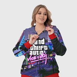 Женский 3D-костюм Grand Theft Auto Vice City, цвет: 3D-красный — фото 2