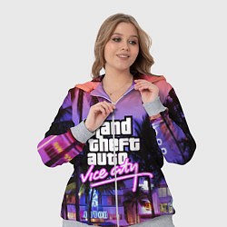 Женский 3D-костюм Grand Theft Auto Vice City, цвет: 3D-меланж — фото 2