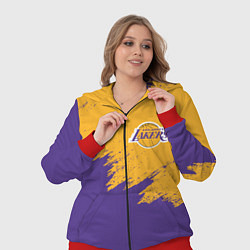 Женский 3D-костюм LA LAKERS, цвет: 3D-красный — фото 2