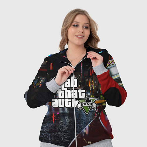 Женский костюм Grand Theft Auto V / 3D-Меланж – фото 3