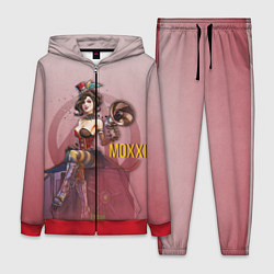 Женский 3D-костюм Mad Moxxi, цвет: 3D-красный