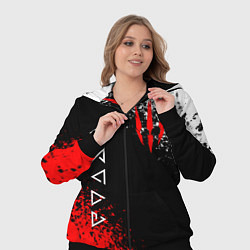 Женский 3D-костюм THE WITCHER, цвет: 3D-черный — фото 2