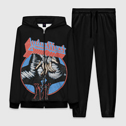 Женский 3D-костюм Judas Priest, цвет: 3D-черный