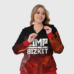 Женский 3D-костюм LIMP BIZKIT, цвет: 3D-красный — фото 2
