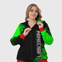 Женский 3D-костюм MINECRAFT, цвет: 3D-красный — фото 2