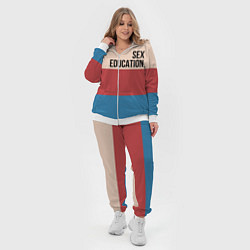 Женский 3D-костюм Половое воспитание, цвет: 3D-белый — фото 2