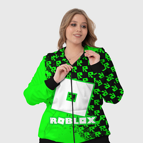 Женский костюм Roblox / 3D-Черный – фото 3