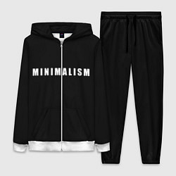 Женский 3D-костюм Minimalism, цвет: 3D-белый