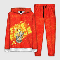Женский 3D-костюм Fire Force, цвет: 3D-белый