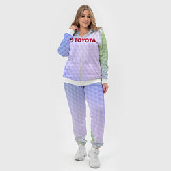 Женский 3D-костюм TOYOTA, цвет: 3D-белый — фото 2