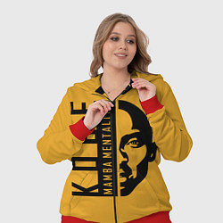 Женский 3D-костюм Kobe Mamba mentality, цвет: 3D-красный — фото 2