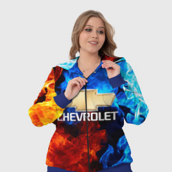 Женский 3D-костюм CHEVROLET, цвет: 3D-синий — фото 2