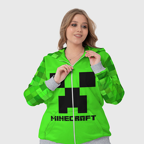 Женский костюм MINECRAFT / 3D-Меланж – фото 3