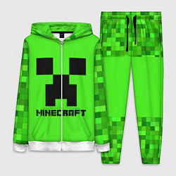 Женский 3D-костюм MINECRAFT, цвет: 3D-белый