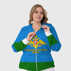 Женский 3D-костюм Воздушно - десантные войска, цвет: 3D-белый — фото 2