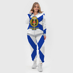 Женский 3D-костюм Балтийский флот ВМФ РФ, цвет: 3D-меланж — фото 2