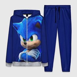 Женский 3D-костюм SONIC, цвет: 3D-меланж