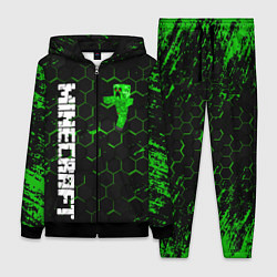 Женский 3D-костюм MINECRAFT, цвет: 3D-черный