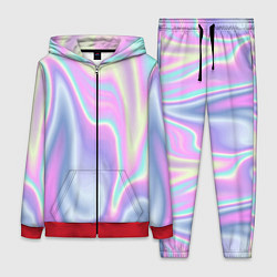 Женский 3D-костюм Vaporwave, цвет: 3D-красный