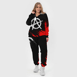 Женский 3D-костюм АНАРХИЯ, цвет: 3D-черный — фото 2