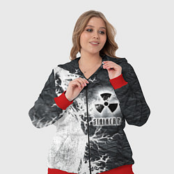 Женский 3D-костюм Сталкер, цвет: 3D-красный — фото 2